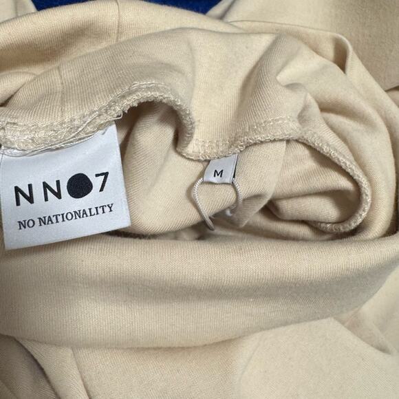 NN07 M NWT Men's Beige Turtleneck Sweater 3554 F - Picture 4 of 13